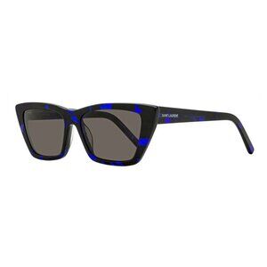 NWT SAINT LAURENT SUNGLASSES BLACK BLUE